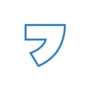 The Haikode logo: an outlined, comma-like mark in blue.